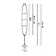Havana Mono Floor Lamp -  / 